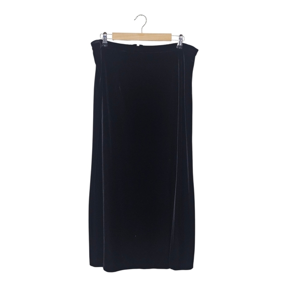 R&K Evening Women’s Jaket Cardigan And Skirt Velvet Set Sz 14 Vintage 80's 90's - Picture 6 of 14